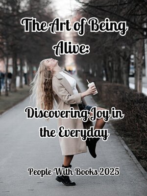 cover image of The Art of Being Alive